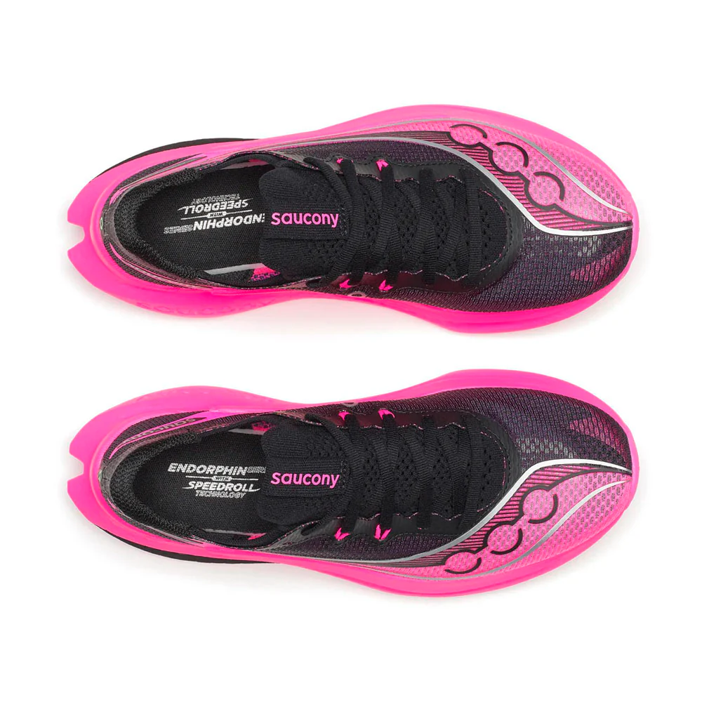 ZAPATILLAS SAUCONY ENDORPHIN PRO 5 MUJER - Black / Shock - Image 4