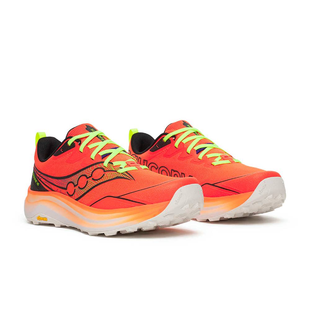 ZAPATILLAS SAUCONY PEREGRINE 16 - Fire / Black - Image 2
