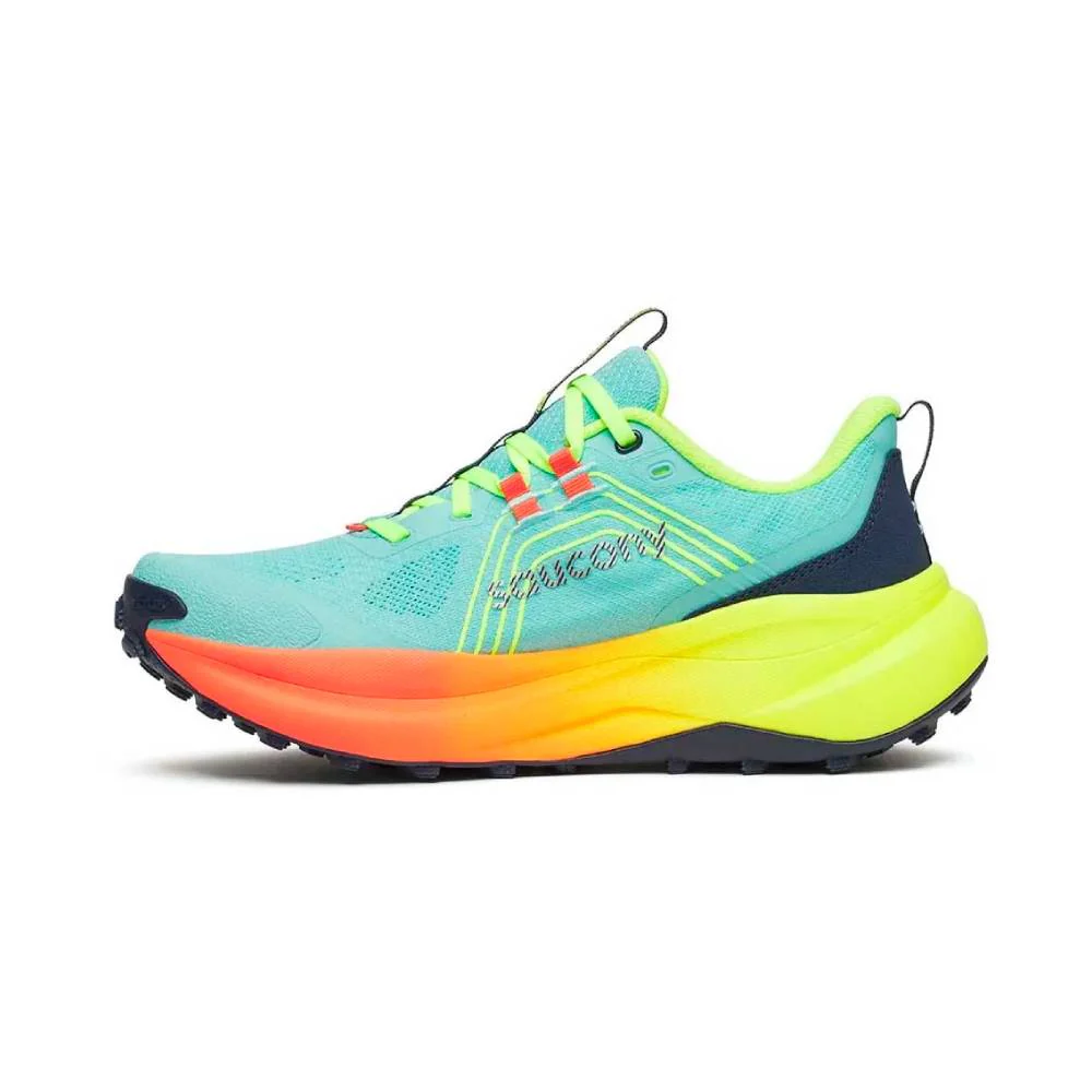 ZAPATILLAS SAUCONY XODUS ULTRA 4 MUJER - Splash / Fire - Image 3
