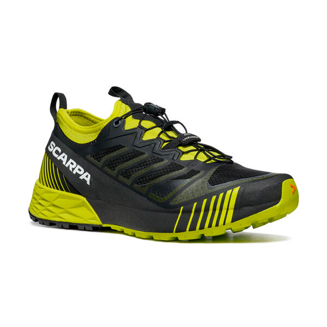 ZAPATILLAS SCARPA RIBELLE RUN - Black / Lime - Image 2