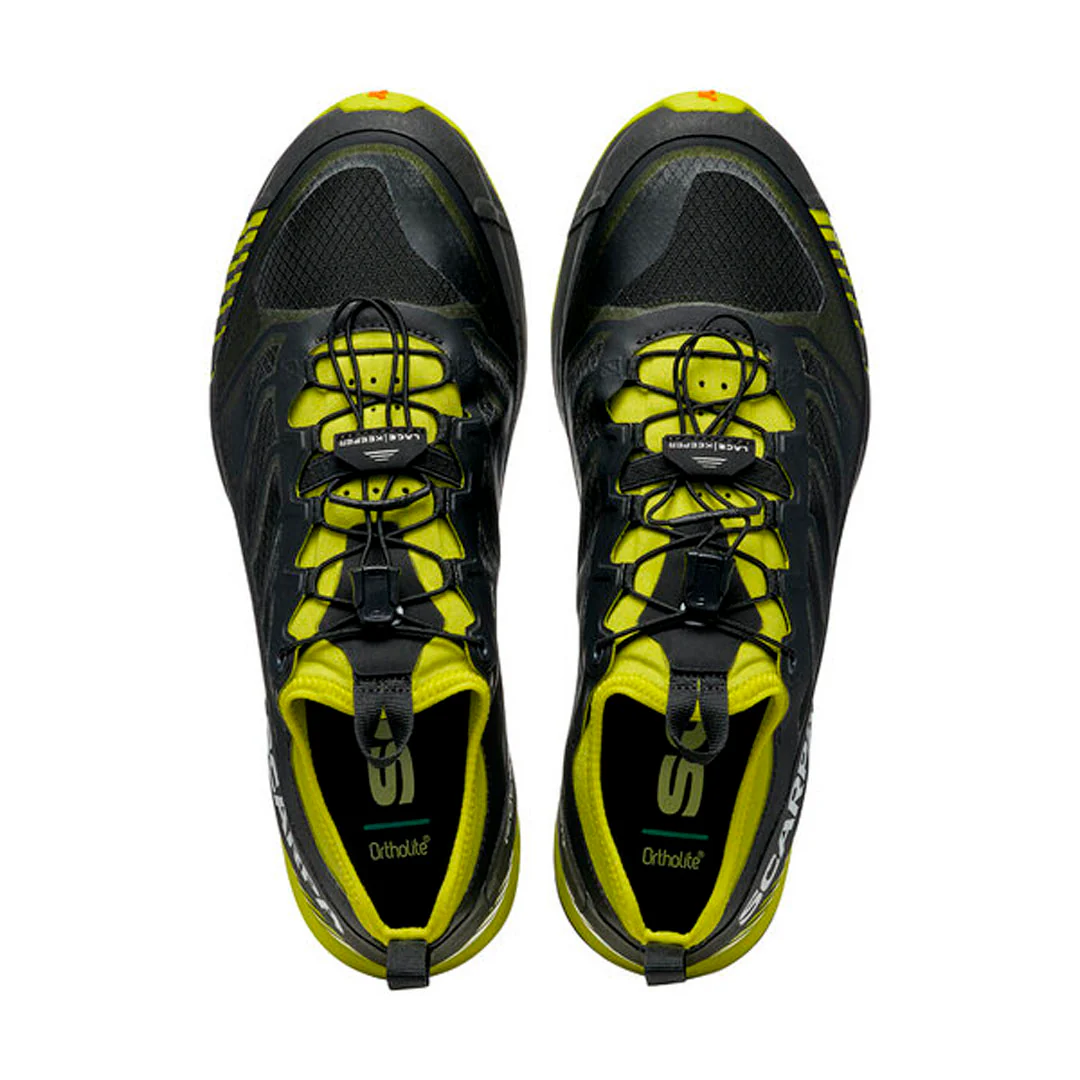 ZAPATILLAS SCARPA RIBELLE RUN - Black / Lime - Image 4