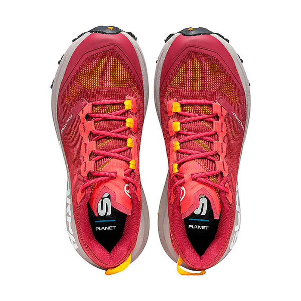 ZAPATILLAS SCARPA SPIN PLANET MUJER - Deep Red / Saffron - Image 4