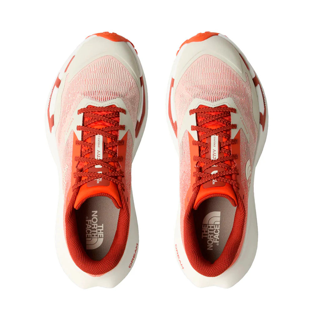ZAPATILLAS THE NORTH FACE VECTIV ENDURIS 4 - Lava Red / Calacatta - Image 5