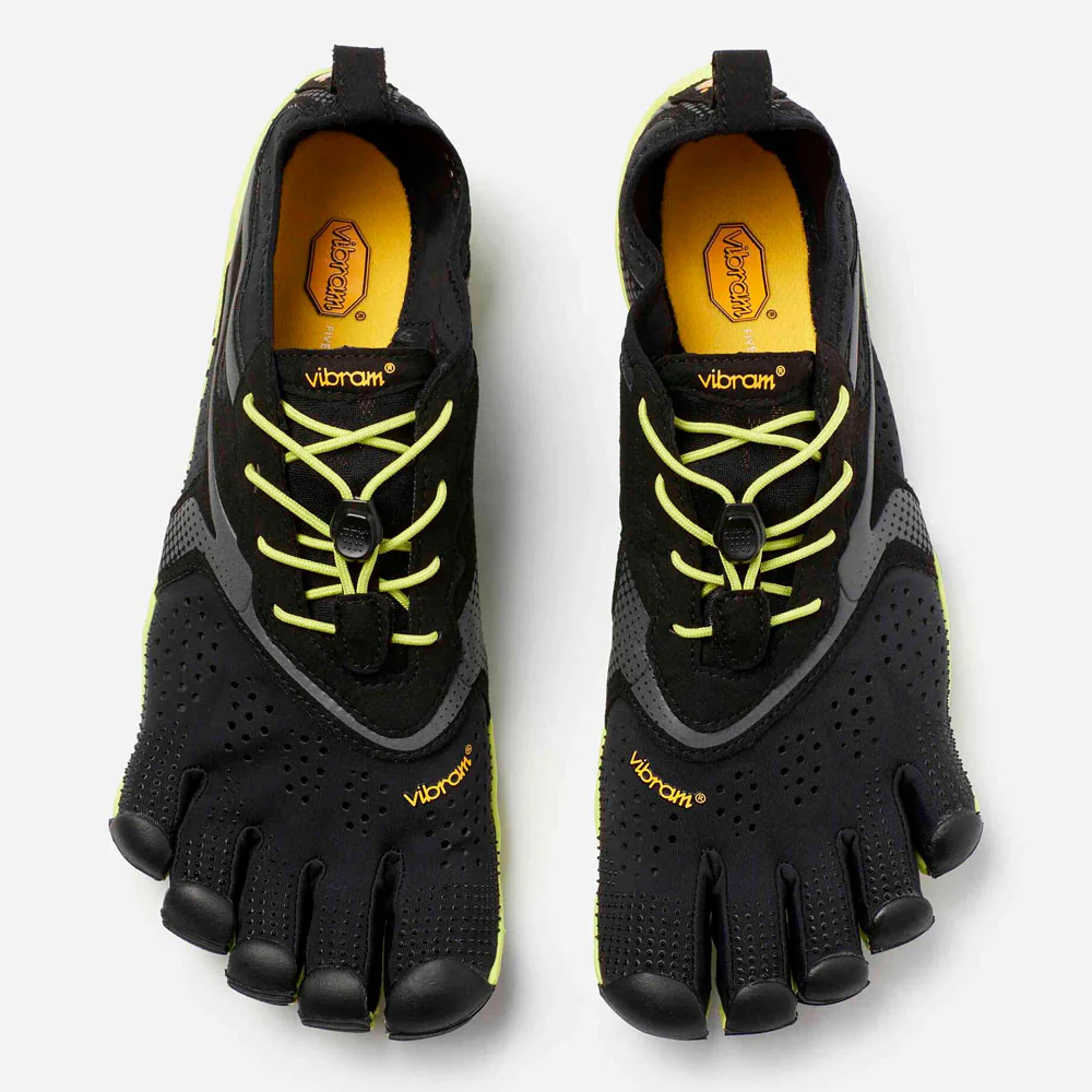 ZAPATILLAS VIBRAM FIVE FINGERS V-RUN - Black / Yellow - Image 4